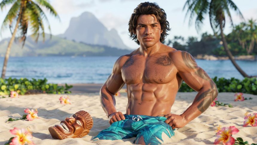 moana bikini male model age